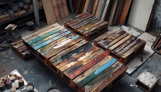 Czym pomalować palety euro aby były trwałe i estetyczne?